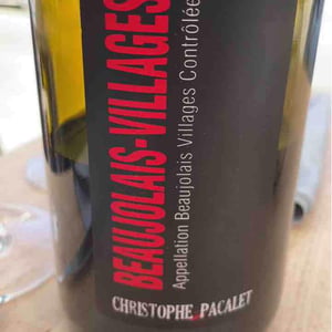 Beaujolais Villages - Les Marcellins - Christophe Pacalet 