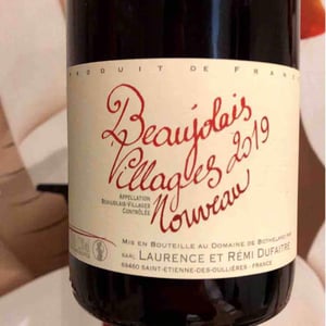 Domaine de Botheland - Rémi Dufaitre & Laurence Liatard - Beaujolais Villages Nouveau