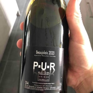Beaujolais-Villages - P-U-R (Production Unique Rebelle) - Florian Looze 