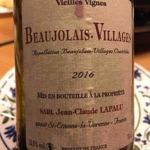 Beaujolais Villages Vieilles Vignes 2016