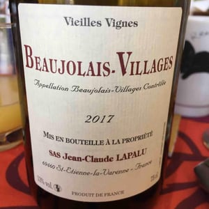 Beaujolais Villages Vieilles Vignes 2017