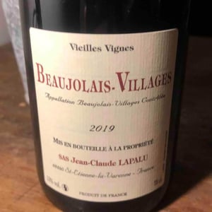 Jean-Claude Lapalu - Jean-Claude Lapalu - Beaujolais Villages Vieilles Vignes