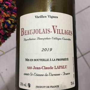 Jean-Claude Lapalu - Jean-Claude Lapalu - Beaujolais Villages Vieilles Vignes