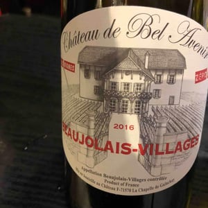Beaujolais Villages Vieilles Vignes élevé en Jarre - Château de Bel Avenir - Cyril Alonso & Florian Looze 
