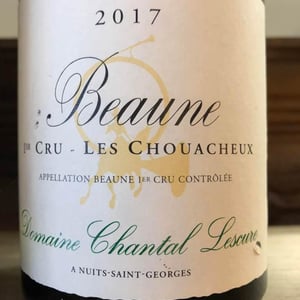 Beaune 1er Cru Les Chouacheux - Chantal Lescure - francois-chaveriat -2017