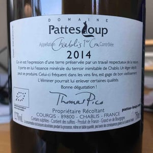 Domaine Pattes Loup - Thomas Pico - Beauregard
