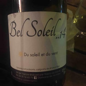 Bel Soleil 2014 - Domaine De Ventajou - Thierry De Marne