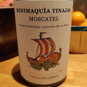 Benimaquía Tinajas Moscatel - Finca Casa Balaguer - Marta Ribera & Andres Carull 