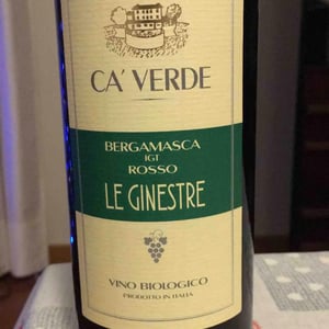Bergamasca IGT Rosso - Ca’ Verde - le-ginestre -2021