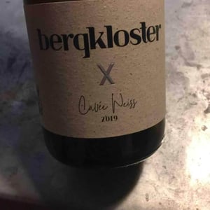 Bergkloster X Cuvée Weiss - Weingut Bergkloster - Jason Groebe 