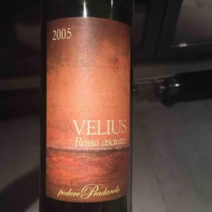 Podere Pradarolo - Alberto Carretti - Velius Rosso Asciutto