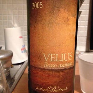 Podere Pradarolo - Alberto Carretti - Velius Rosso Asciutto