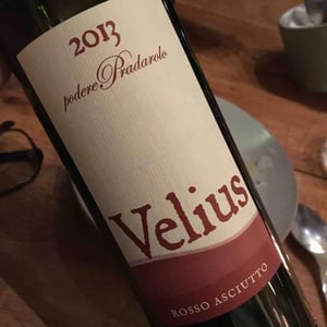 Podere Pradarolo - Alberto Carretti - Velius Rosso Asciutto