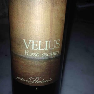 Podere Pradarolo - Alberto Carretti - Velius Rosso Asciutto