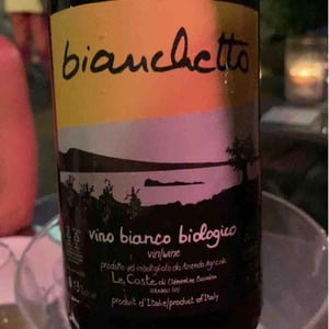 Bianchetto 2022 - Le Coste - Clémentine Bouveron & Gianmarco Antonuzi
