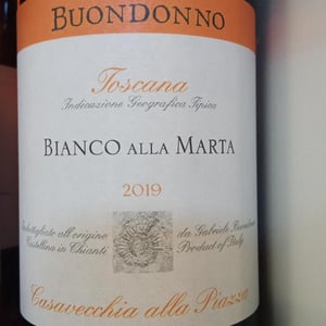 Bianco alla Marta - Azienda Agricola Casavecchia alla Piazza - gabriele-buondonno