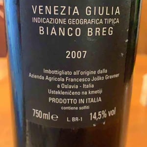 Azienda Agricola Gravner Francesco - Josko Gravner - Bianco Breg