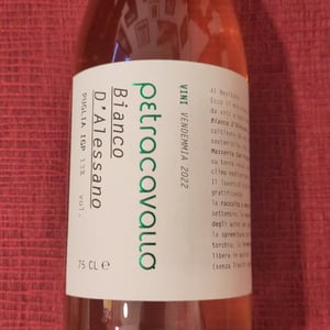 Bianco D'Alessano - Vini Petracavallo - Vito D'Onghia 