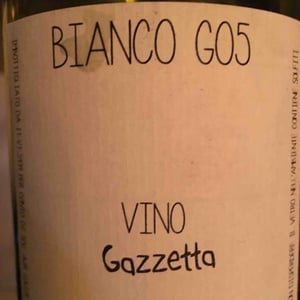Bianco G05 - Gazzetta Wines - Patricia Nelson 