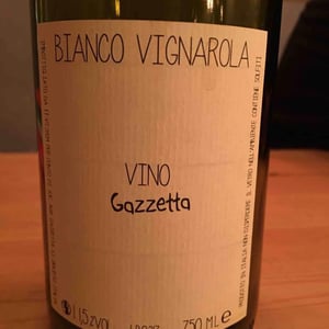 Gazzetta Wines - Patricia Nelson - Bianco Vignarola