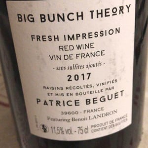 Big Bunch Theory (Rouge) - Domaine Hughes-Beguet - caroline-patrice-hughes-beguet
