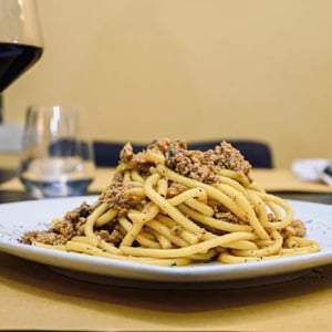 Bigoli Con Ragù Di Corte Padovana - Osteria la Ruta - Cucina, enoteca e cicchetteria - 338490