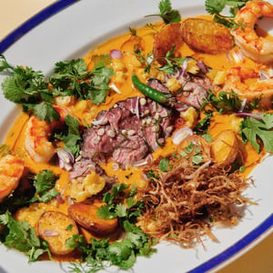 Bio Ribeye & King Prawns Sambal - Sansho - 798483