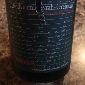 Biodynamic Syrah-Grenache - Minervois La Liviniere - robert-eden-kevin-parker