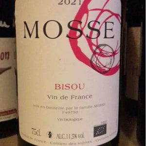 Bisou - Domaine Mosse - sylvestre-joseph-mosse