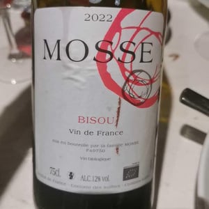 Domaine Mosse - Sylvestre & Joseph Mosse - Bisou