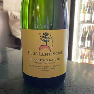 Blanc Brut Nature - Clos Lentiscus - Manel Aviñó 