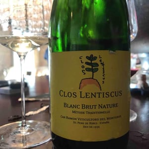 Blanc Brut Nature - Clos Lentiscus - Manel Aviñó 