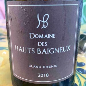 Blanc Chenin - Les Hauts Baigneux - nicolas-grosbois-philippe-mesnier