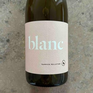 Blanc - Domaine Yannick Pelletier - Yannick Pelletier 