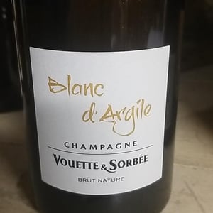 Blanc d'Argile - Brut Nature - Vouette & Sorbée - Héloïse et Bertrand Gautherot 