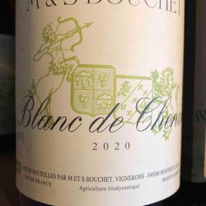Blanc De Chenin - Matthieu & Sylvaine Bouchet - matthieu-sylvaine-bouchet -2020
