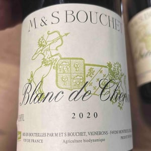 Blanc De Chenin - Matthieu & Sylvaine Bouchet - matthieu-sylvaine-bouchet -2020