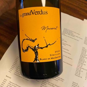 Blanc De Maceration - Domaine Le Verdus - aline-solignac-philippe-rousseau -2020