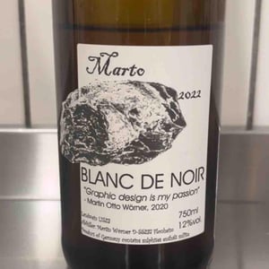Blanc de Noir - Marto Wines - Weingut Wörner - martin-worner -2022