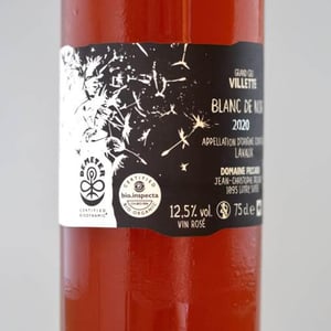 Blanc de Noir - Domaine Piccard - Jean-Christophe Piccard 