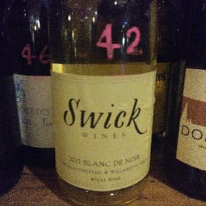 Blanc de Noir - Swick Wines - Joe Swick 