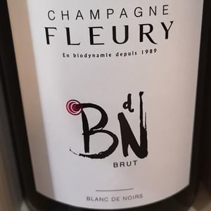 Blanc de Noirs Brut - Champagne Fleury - Morgane, Jean-Sébastien & Benoit Fleury 
