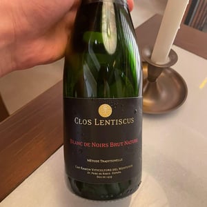 Blanc de Noirs Brut Nature - Clos Lentiscus - manel-avino
