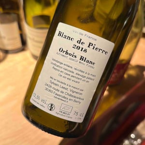 Sylvain Leest - Sylvain Leest - Blanc de Pierre Orbois Blanc