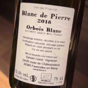 Blanc de Pierre Orbois Blanc - Sylvain Leest - Sylvain Leest -2018