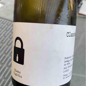Bodega Clandestina - Ferran Lacruz - Blanc Fugitu