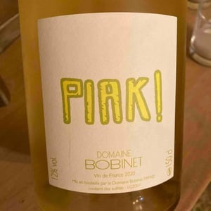 Domaine Calvez-Bobinet - Sébastien Bobinet & Emeline Calvez - Piak blanc