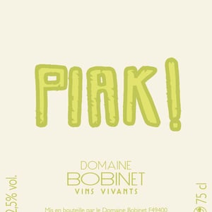 Domaine Calvez-Bobinet - Sébastien Bobinet & Emeline Calvez - Piak blanc