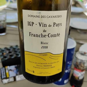 Domaine des Cavarodes - Etienne Thiebaud - IGP Vin De Pays De Franche-Comte Blanc