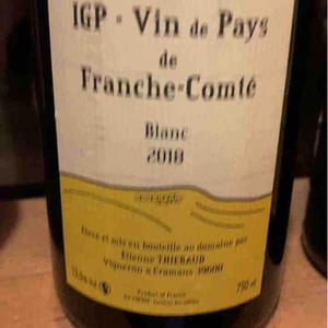 Domaine des Cavarodes - Etienne Thiebaud - IGP Vin De Pays De Franche-Comte Blanc